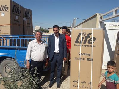 اهدایی برای سیل زدگان خوزستان