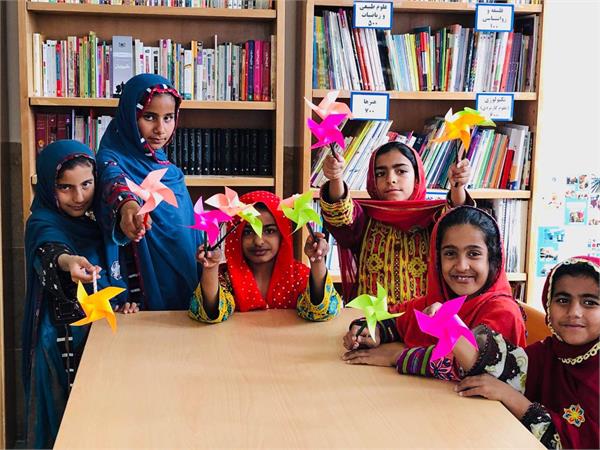 افتتاح کتابخانه کامیاب